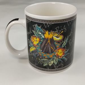 Hilo Hattie 🌟 4 For $15 Hawaii Big Island Volcano Print Tea/Coffee Mug